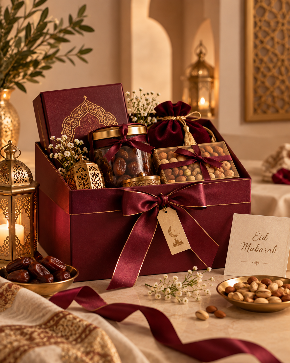 Elegant Eid gift hamper